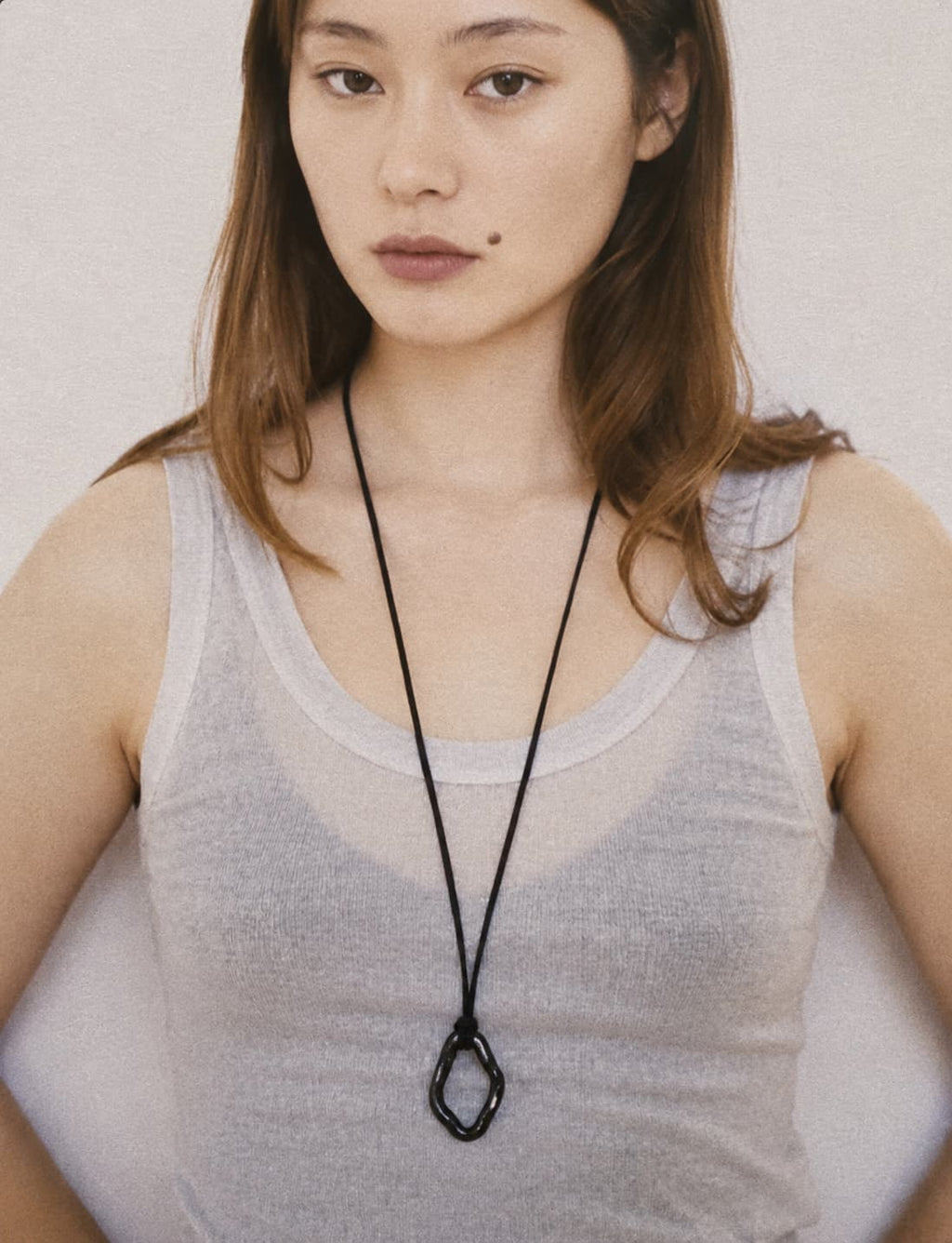 Black Loop Pendant