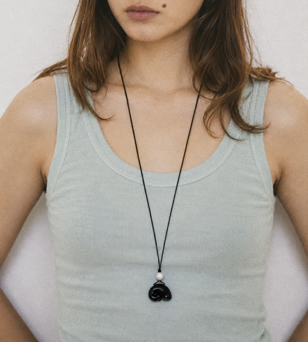 Black Shell Pendant