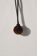 Black Round Pendant