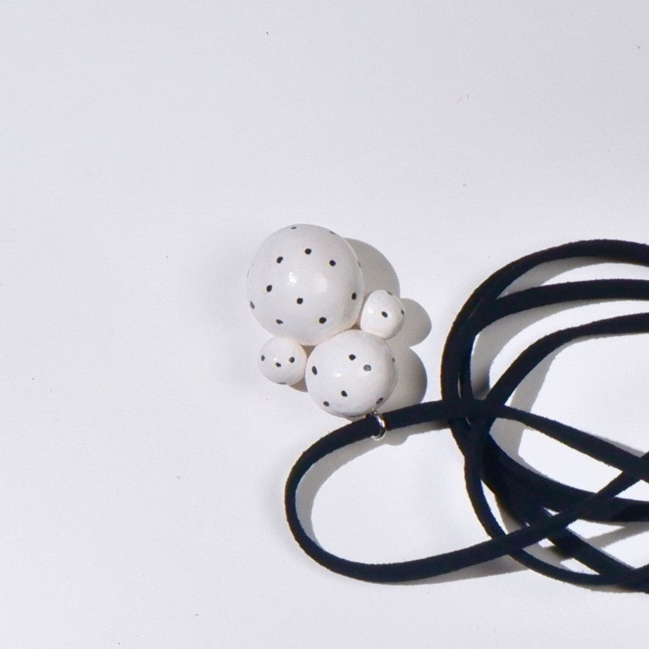 Polka Dot Doll Pendant