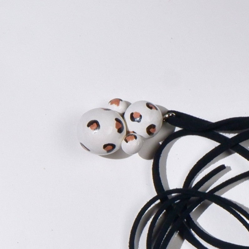 Cheetah Doll Pendant Necklace
