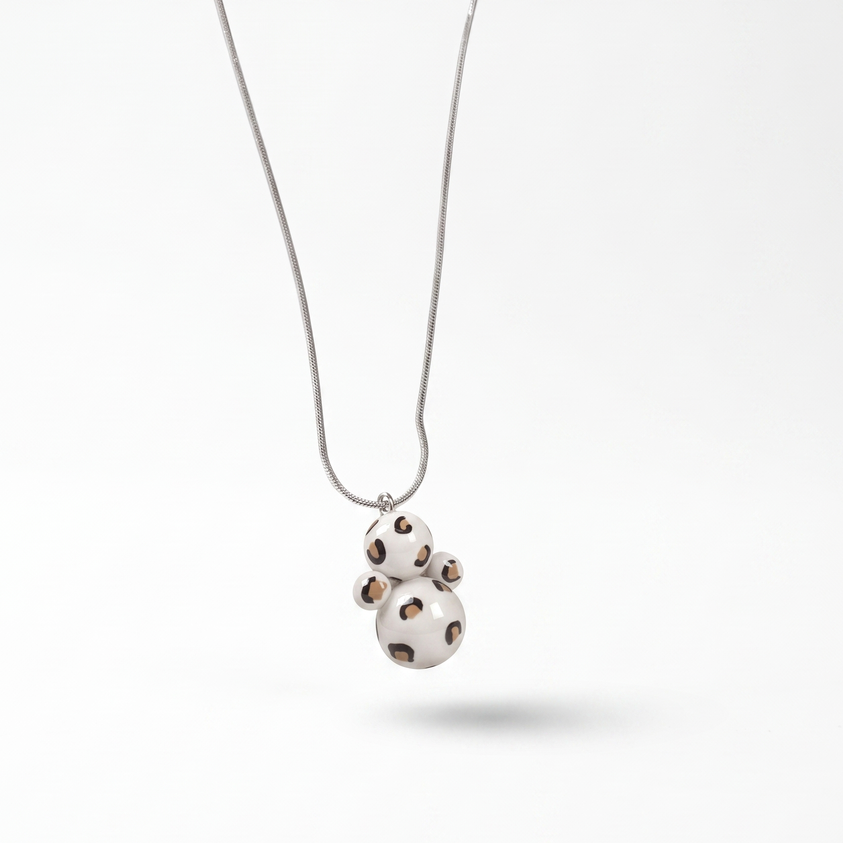 Cheetah print pendant