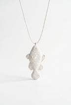 White fish pendant