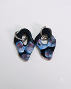 Black Loop Earrings