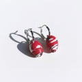 Oval Marble Earrings