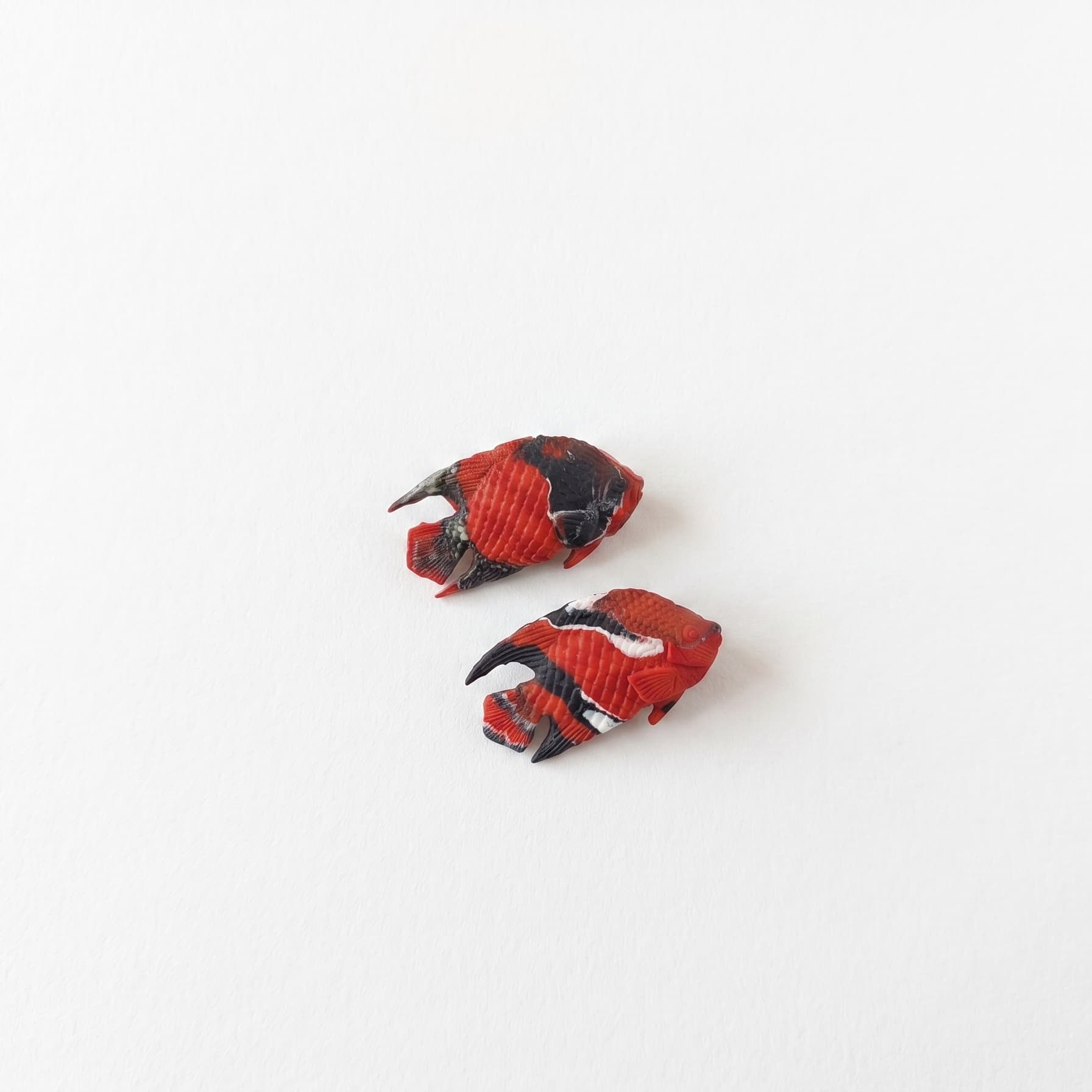 Koi Fish Brooch Pair
