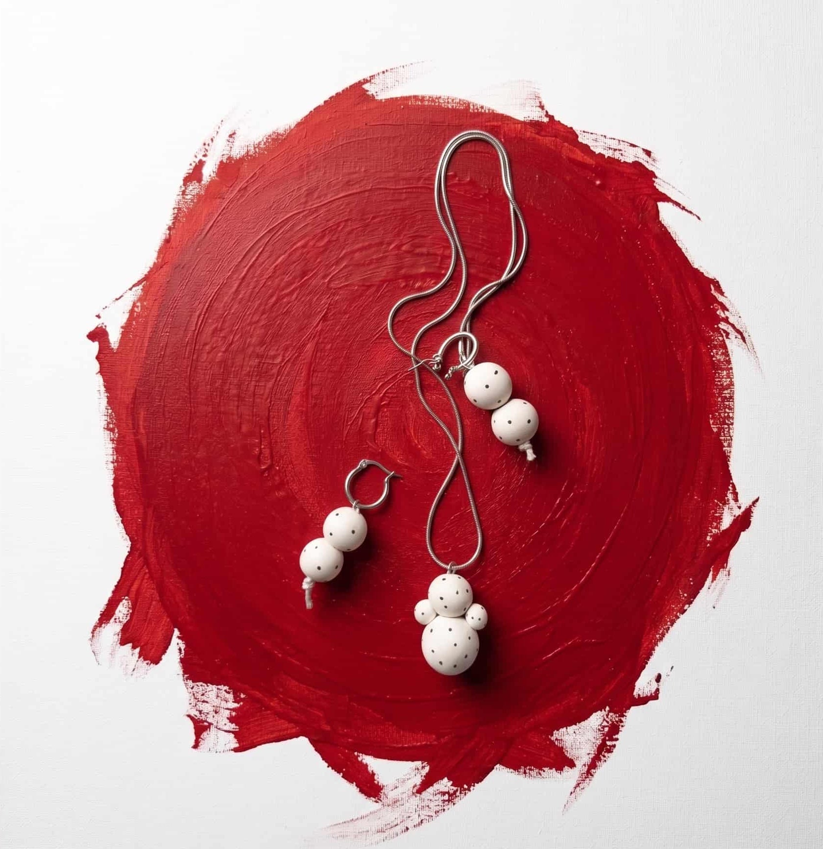 Polka Dots Pendant Set