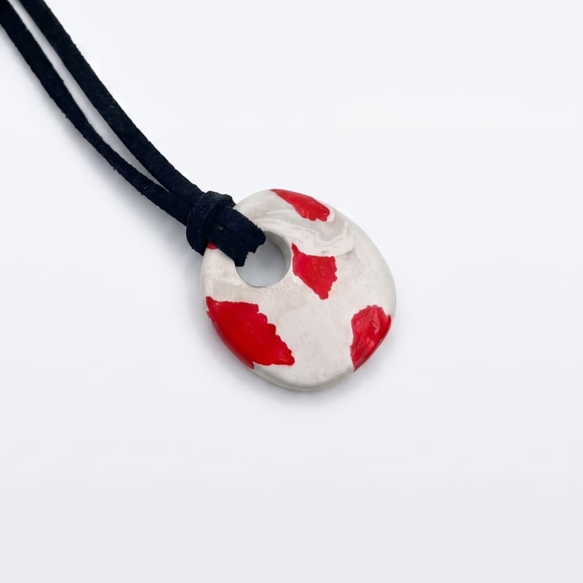 Red Marble Pendant
