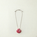 Blush seashell pendant