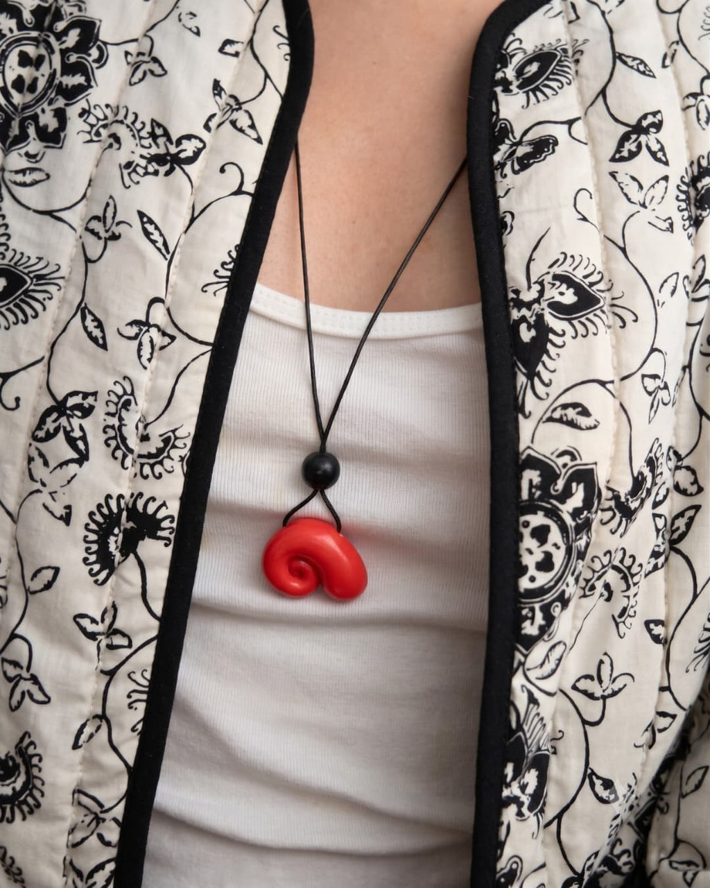 Red Shell Pendant