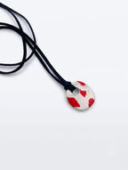Red Marble Pendant