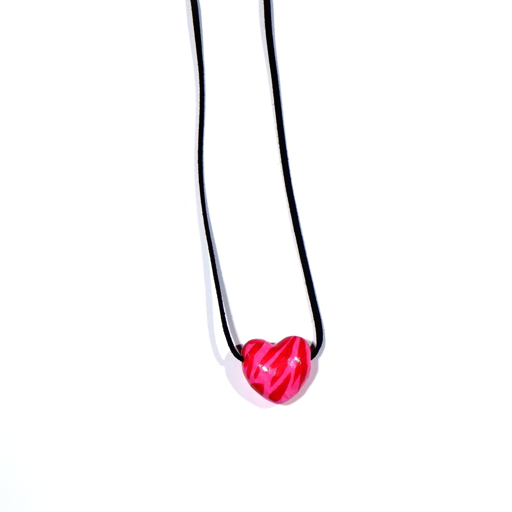 Blush Zebra Heart