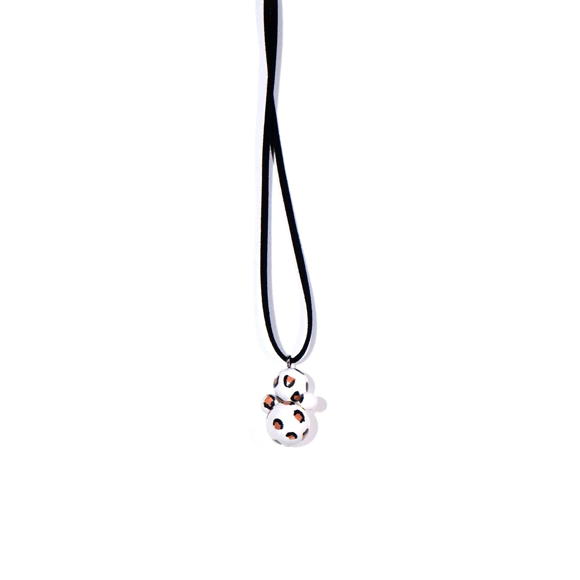 Cheetah Doll Pendant Necklace