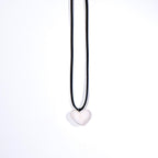 White Pearl Heart Pendant