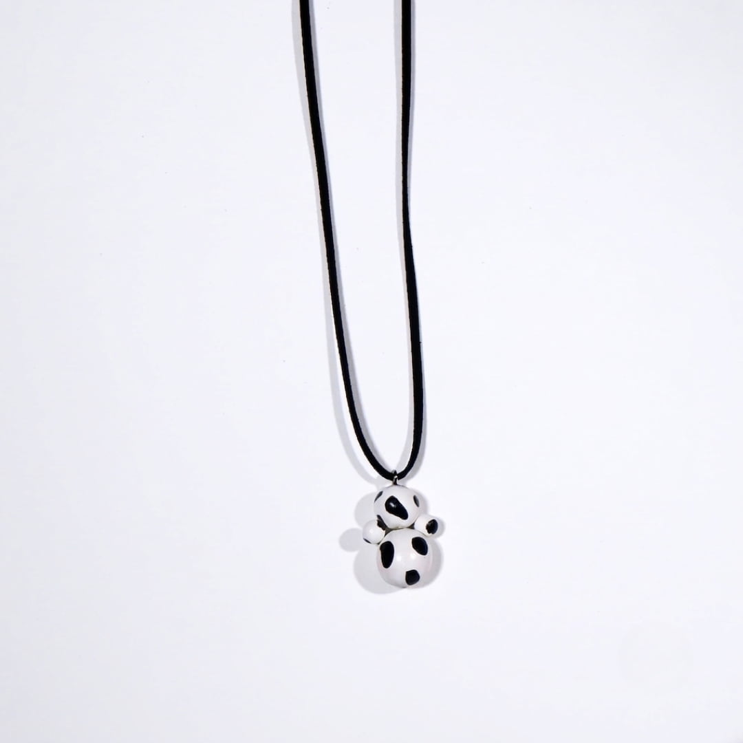 Cow Doll Pendant Necklace