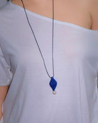 Blue Piece Pendant
