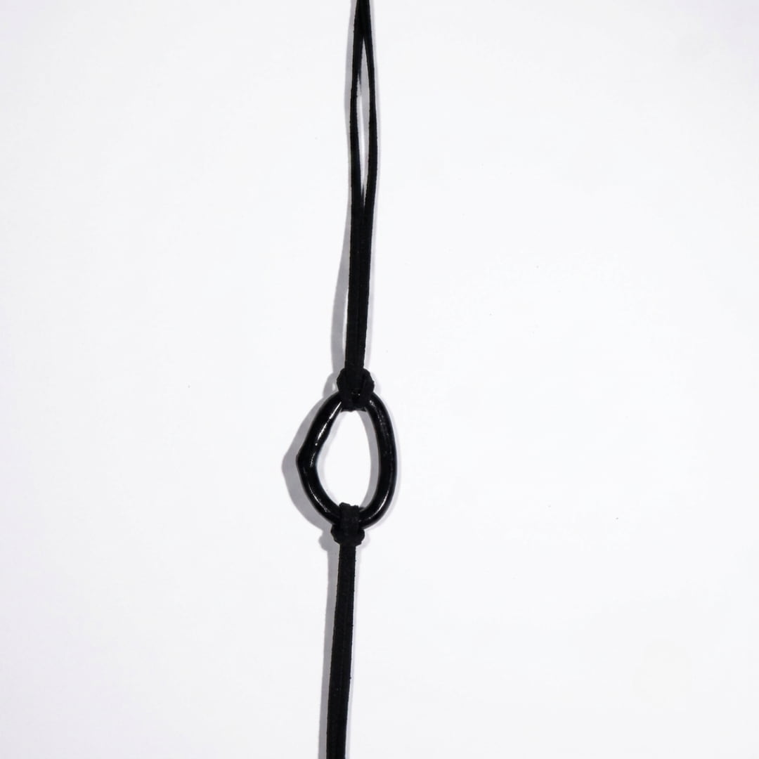 Black Hoop Choker