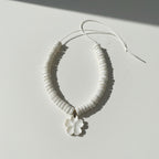 White flower necklace