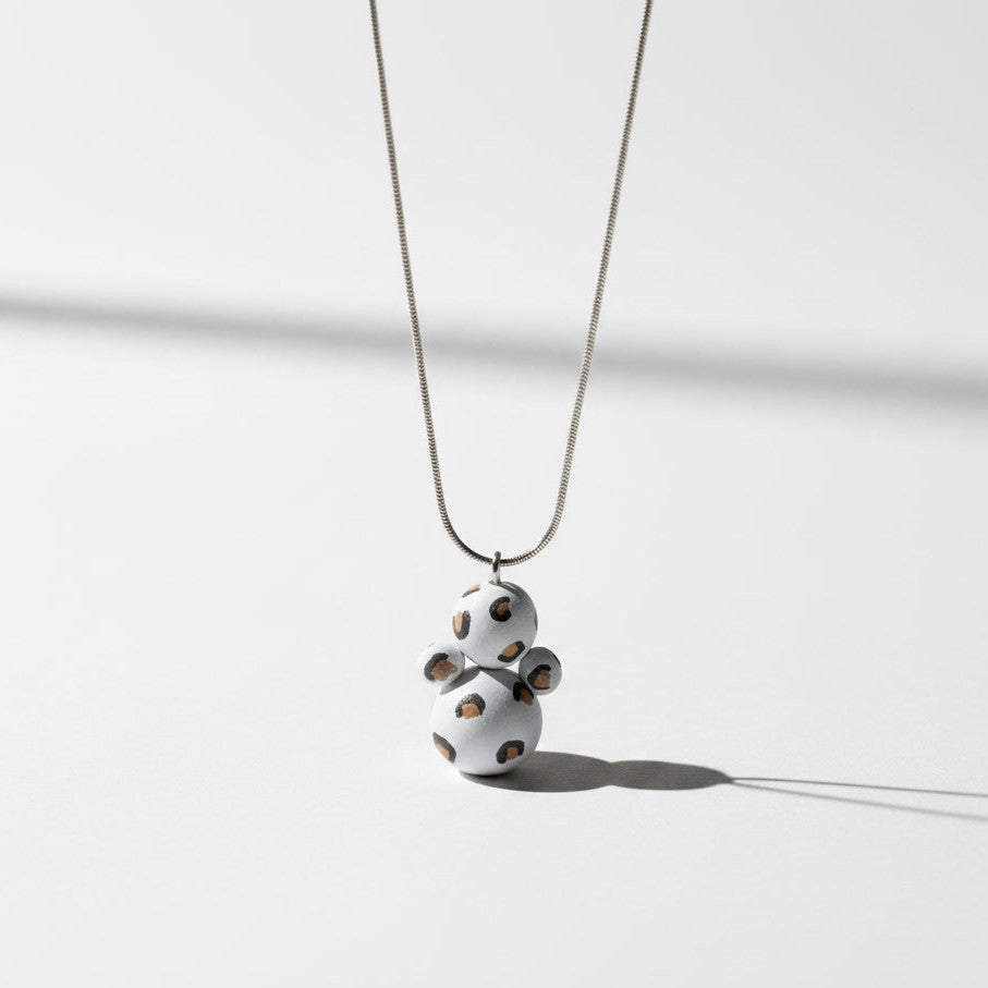 Cheetah print pendant