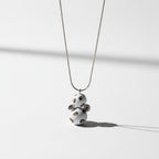 Cheetah print pendant