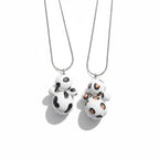 Cow print pendant