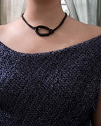 Black Loop Pendant